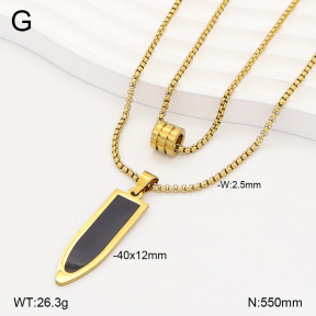 2N4005814aako-413  Stainless Steel Necklace