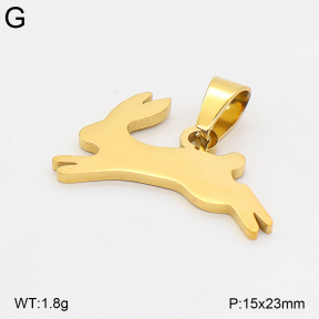 2P2006780aaho-452  Stainless Steel Pendant