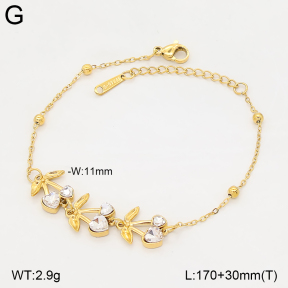 2B4006362bbml-434  Stainless Steel Bracelet