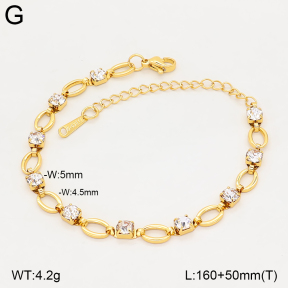 2B4006366bbml-434  Stainless Steel Bracelet