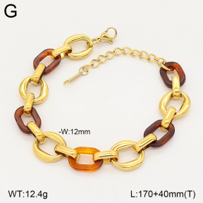 2B4006367bhva-434  Stainless Steel Bracelet