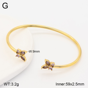 2BA403116vbnb-434  Stainless Steel Bangle