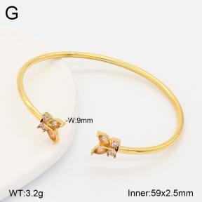 2BA403117vbnb-434  Stainless Steel Bangle