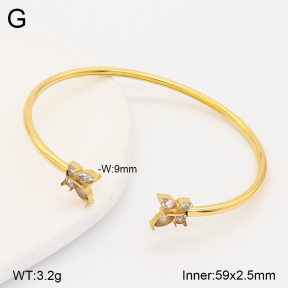 2BA403118vbnb-434  Stainless Steel Bangle