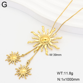 2N2009645ahjb-434  Stainless Steel Necklace