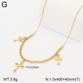 2N4005798bbov-434  Stainless Steel Necklace