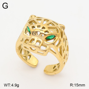 2R4002323ablb-434  8#  Stainless Steel Ring