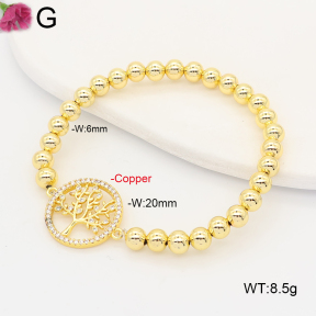F2B403022bbov-J39  Fashion Copper Bracelet