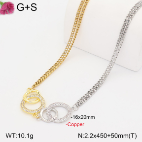 F2N401476vhhl-J158  Fashion Copper Necklace