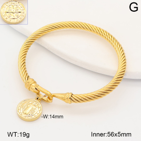 2BA202905vhmv-214  Stainless Steel Bangle