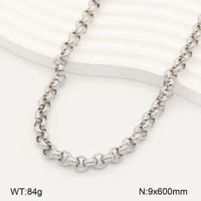 2N2009678aiov-214  Stainless Steel Necklace