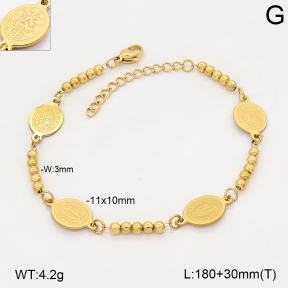 2B2006266bbov-367  Stainless Steel Bracelet