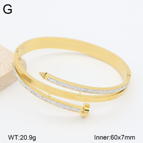 2BA403196vhha-377  Stainless Steel Bangle
