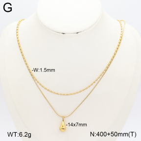 2N2009698bbov-367  Stainless Steel Necklace