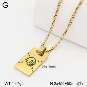 2N2009708ablb-749  Stainless Steel Necklace