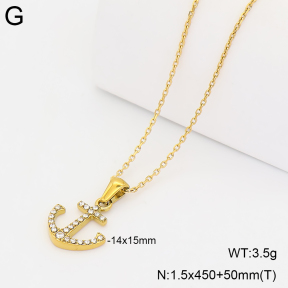 2N4005767vhhl-250  Stainless Steel Necklace