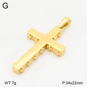 2P2006800bbov-367  Stainless Steel Pendant