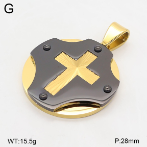 2P2006821vhhl-436  Stainless Steel Pendant