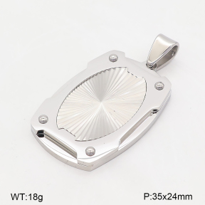 2P2006823bhva-436  Stainless Steel Pendant