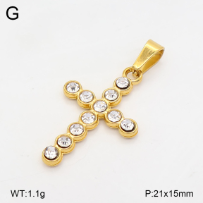2P4001928bbml-367  Stainless Steel Pendant