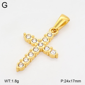 2P4001930bbml-367  Stainless Steel Pendant