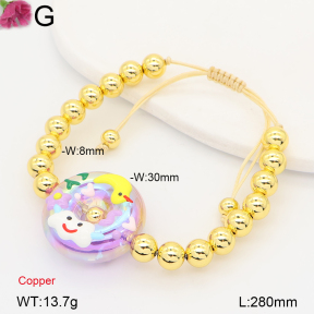F2B800180vbpb-J111  Fashion Copper Bracelet