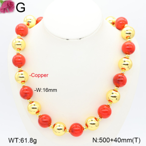 F2N300644aivb-J111  Fashion Copper Necklace