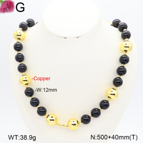 F2N300649ahlv-J111  Fashion Copper Necklace