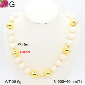 F2N300650ahlv-J111  Fashion Copper Necklace