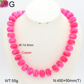 F2N300652vhkb-J111  Fashion Copper Necklace