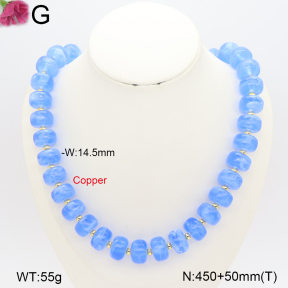F2N300653vhkb-J111  Fashion Copper Necklace