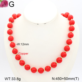 F2N300664vhha-J111  Fashion Copper Necklace