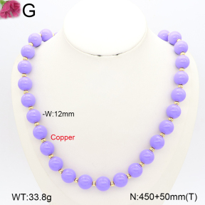 F2N300669vhha-J111  Fashion Copper Necklace