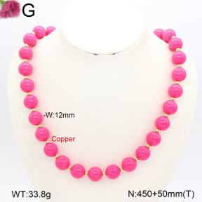 F2N300673vhha-J111  Fashion Copper Necklace