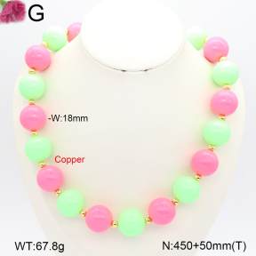 F2N300676vhkb-J111  Fashion Copper Necklace
