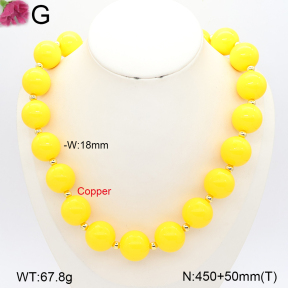 F2N300677vhkb-J111  Fashion Copper Necklace