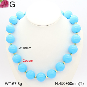 F2N300678vhkb-J111  Fashion Copper Necklace
