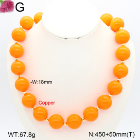 F2N300681vhkb-J111  Fashion Copper Necklace