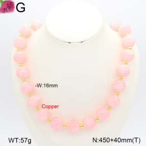 F2N300683vhkb-J111  Fashion Copper Necklace