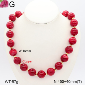 F2N300692vhkb-J111  Fashion Copper Necklace