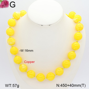 F2N300694vhkb-J111  Fashion Copper Necklace