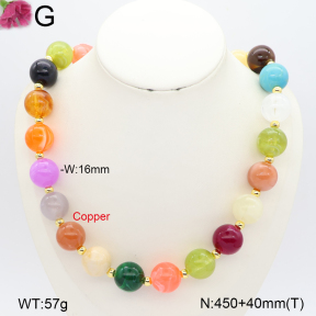 F2N300695vhkb-J111  Fashion Copper Necklace