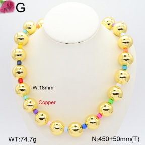 F2N300696aiov-J111  Fashion Copper Necklace