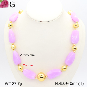 F2N300699vhnv-J111  Fashion Copper Necklace