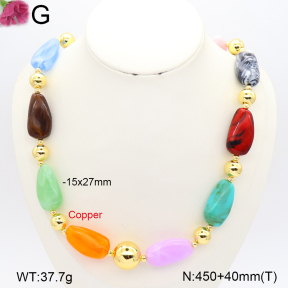 F2N300701vhnv-J111  Fashion Copper Necklace