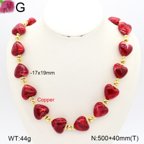 F2N300712ahlv-J111  Fashion Copper Necklace