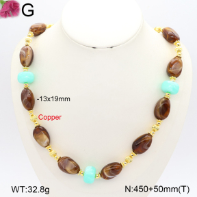 F2N300714vhnv-J111  Fashion Copper Necklace