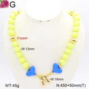 F2N300717vhnv-J111  Fashion Copper Necklace