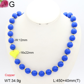 F2N300719bhia-J111  Fashion Copper Necklace