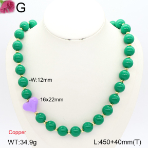 F2N300724bhia-J111  Fashion Copper Necklace